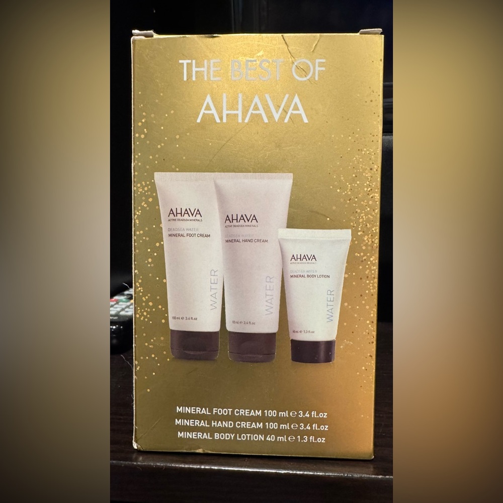 AHAVA Skincare Trio NEW IN BOX